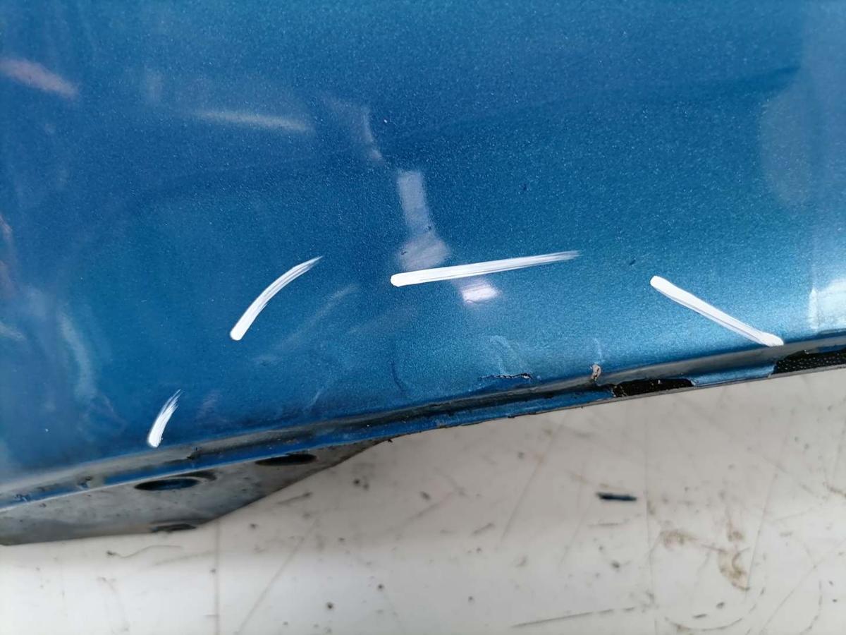 VW GOLF V original Stoßstange Stoßfänger hinten LC5G-Coasta Blue Pearl 5-Türer Fließheck BJ05